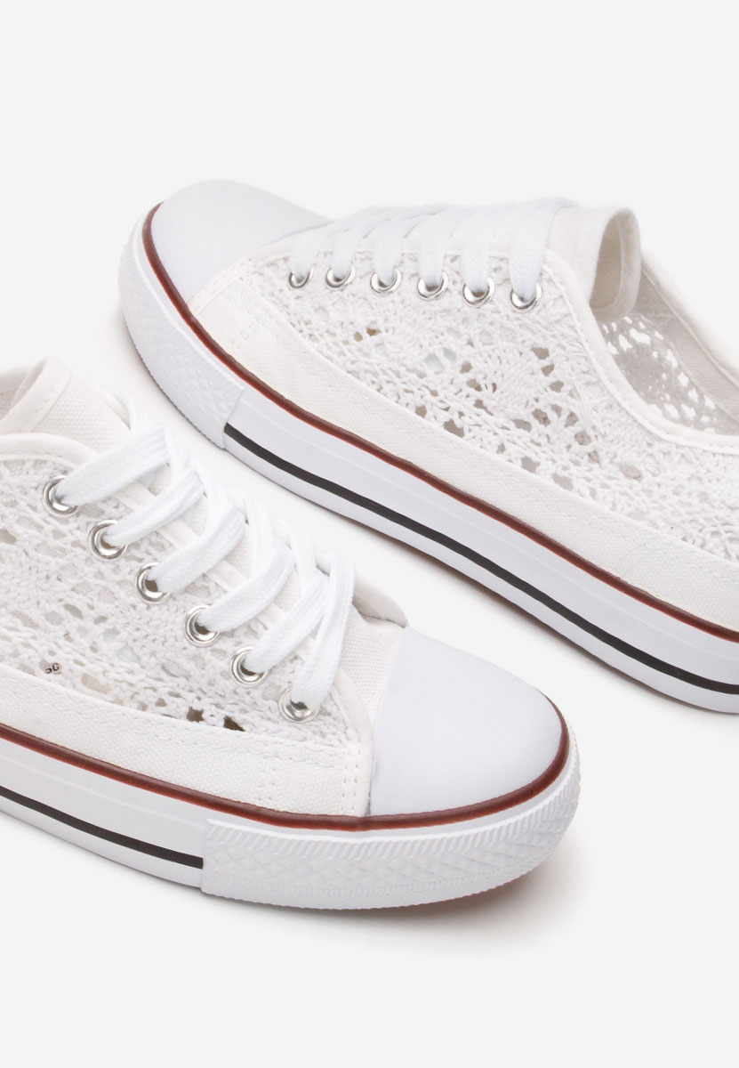 Γυναικεία sneakers Comra λευκά