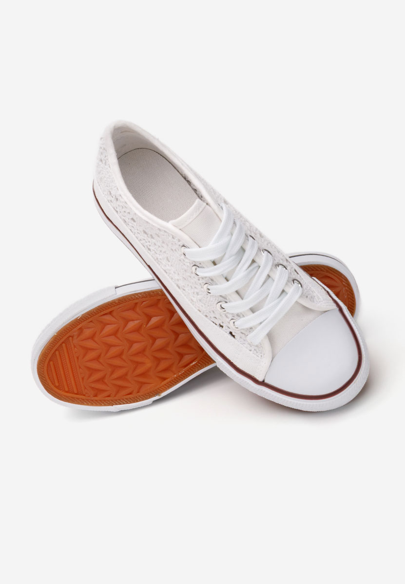 Γυναικεία sneakers Comra λευκά