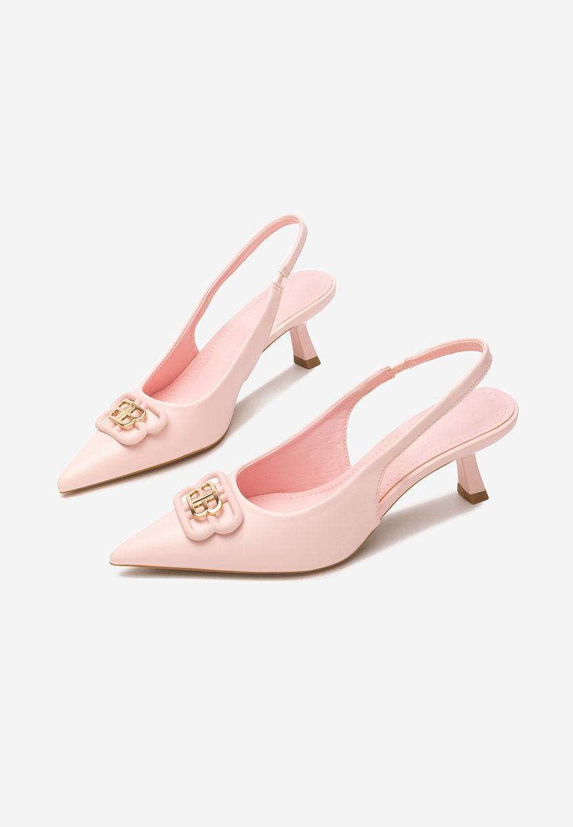 Γόβες slingback Belabisa ροζ