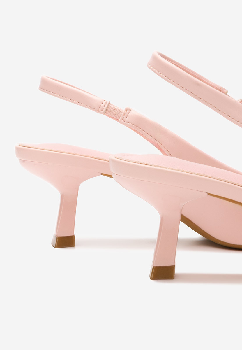 Γόβες slingback Belabisa ροζ