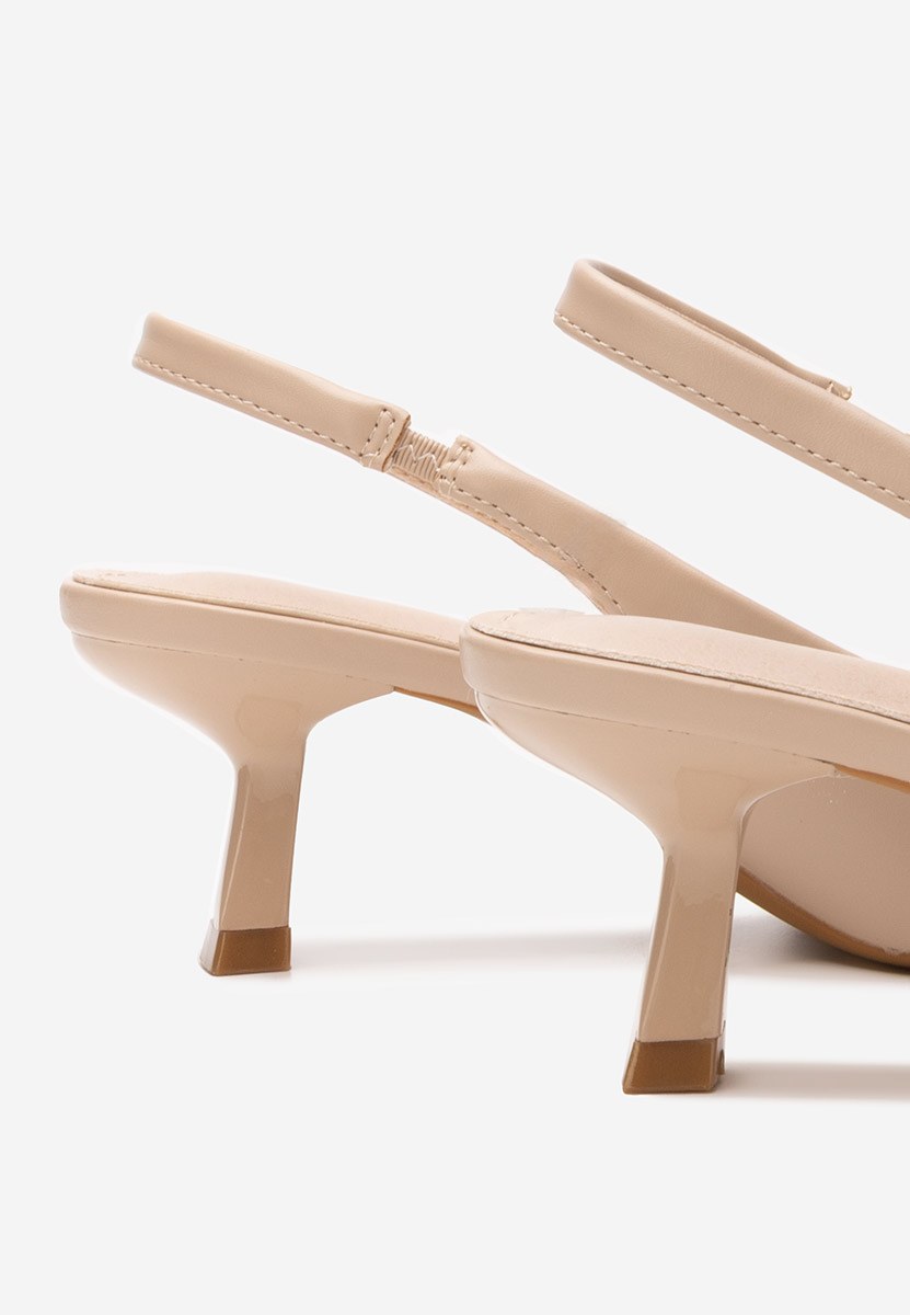 Γόβες slingback Belabisa χακι