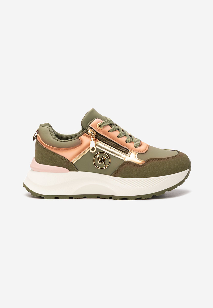 Sneakers με πλατφόρμα Viktoria πρασινο
