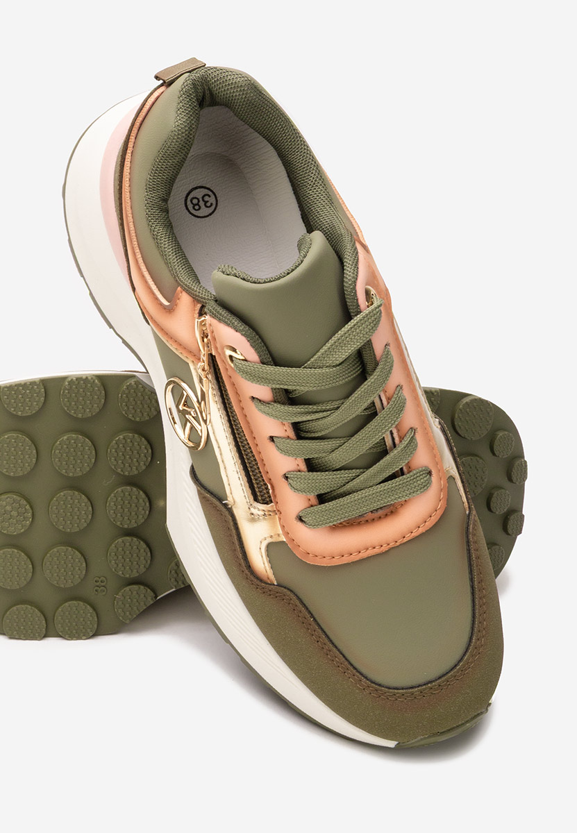 Sneakers με πλατφόρμα Viktoria πρασινο