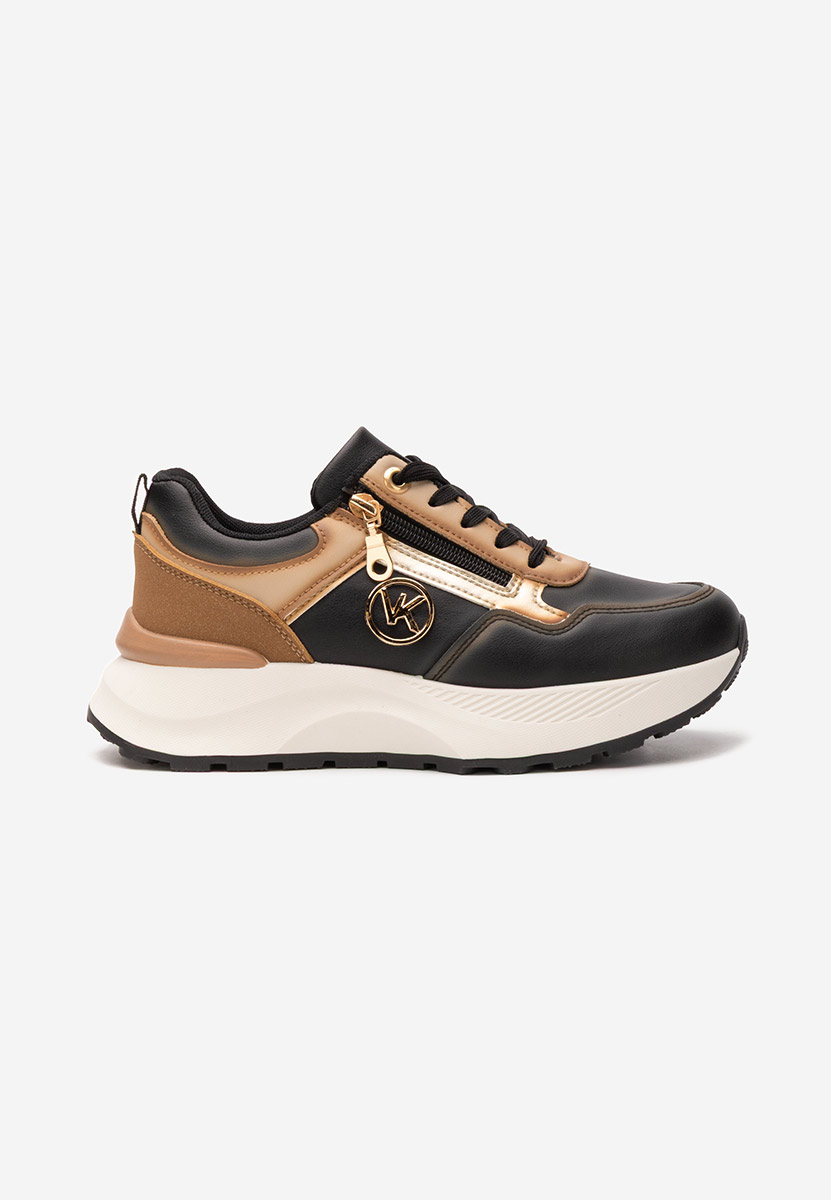 Sneakers με πλατφόρμα Viktoria μαύρα