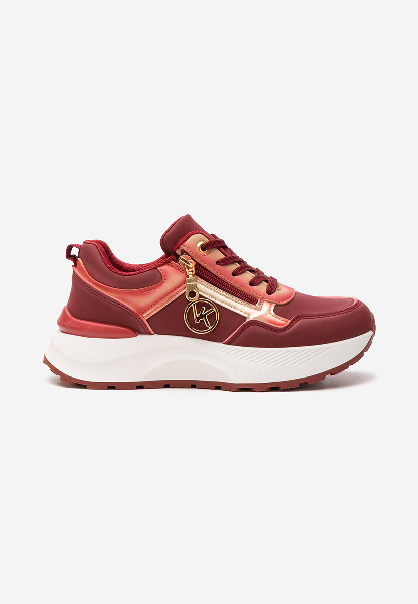 Sneakers με πλατφόρμα Viktoria κοκκινο