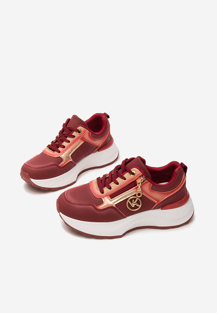 Sneakers με πλατφόρμα Viktoria κοκκινο