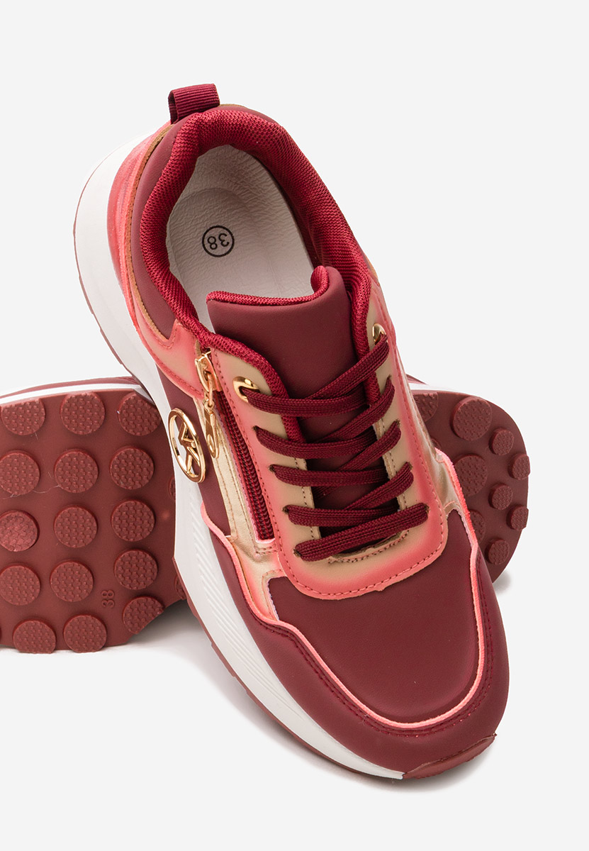 Sneakers με πλατφόρμα Viktoria κοκκινο
