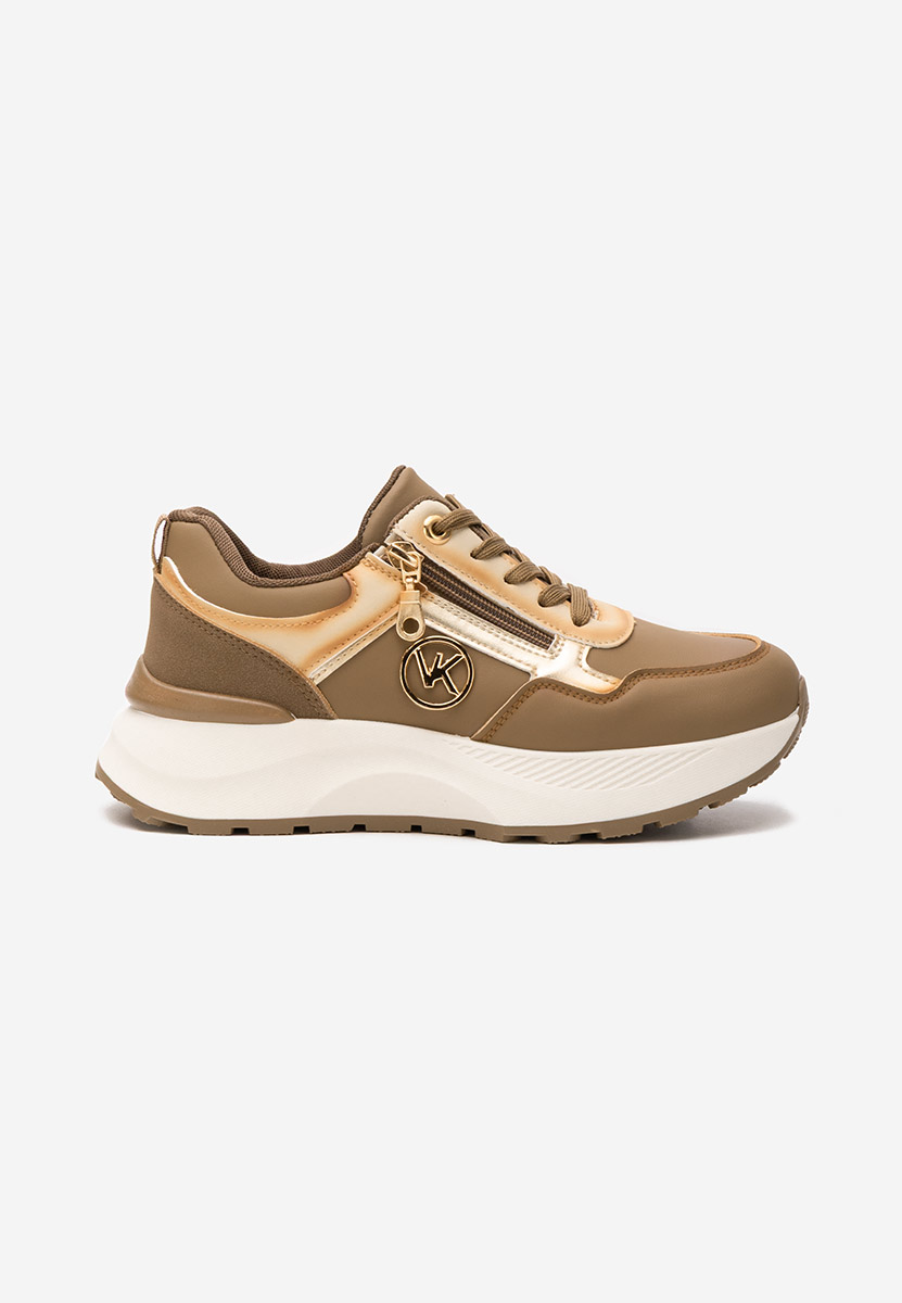 Sneakers με πλατφόρμα Viktoria χακι