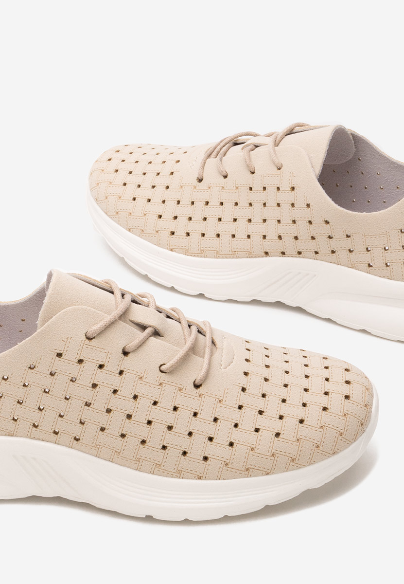 Sneakers γυναικεια Clarence μπεζ