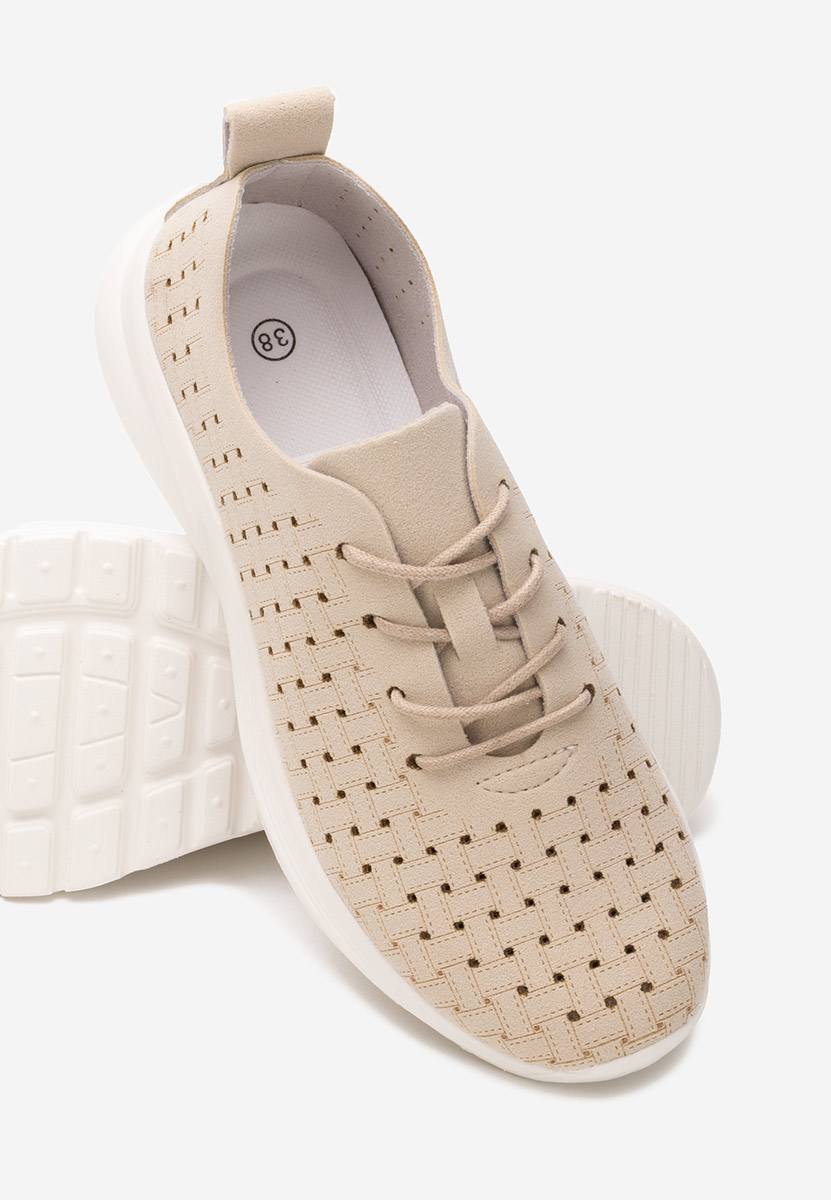 Sneakers γυναικεια Clarence μπεζ