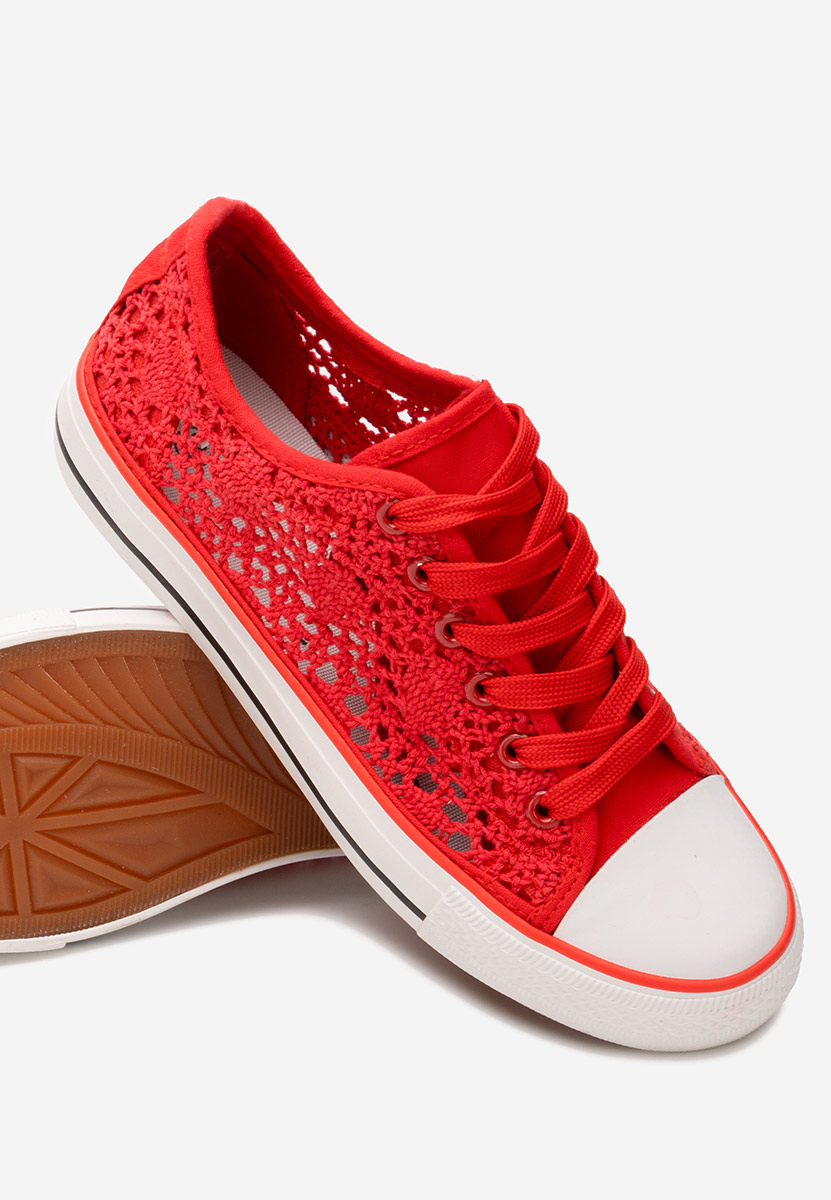 Γυναικεία sneakers Genevive κοκκινο
