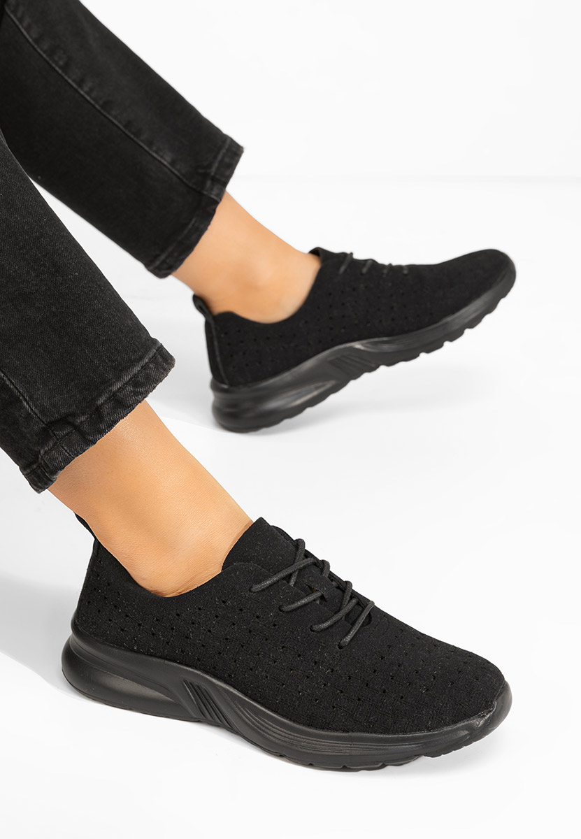 Sneakers γυναικεια Clarence μαύρα