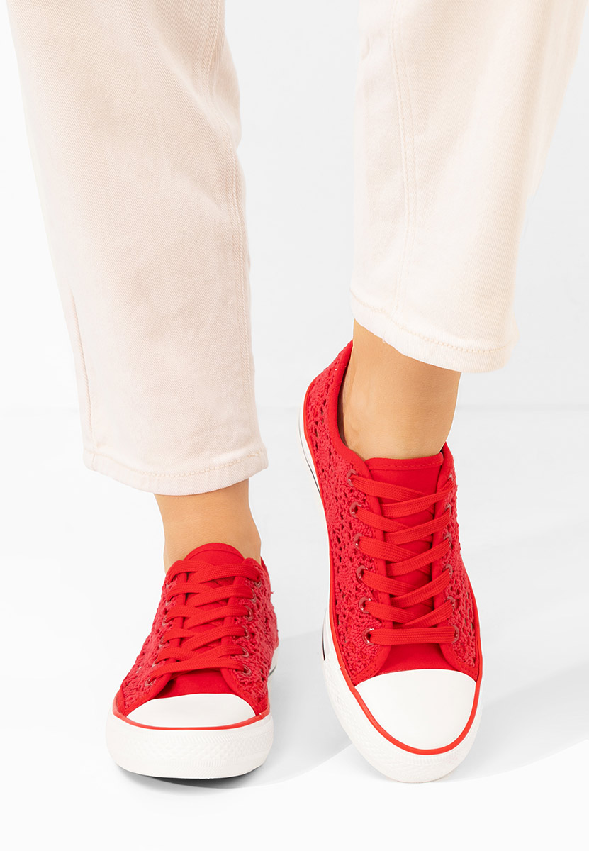 Γυναικεία sneakers Genevive κοκκινο