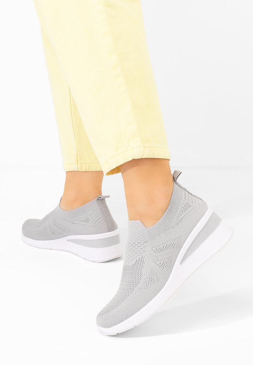 Γυναικεία Πάνινα Slip-On Dalucy γκρι