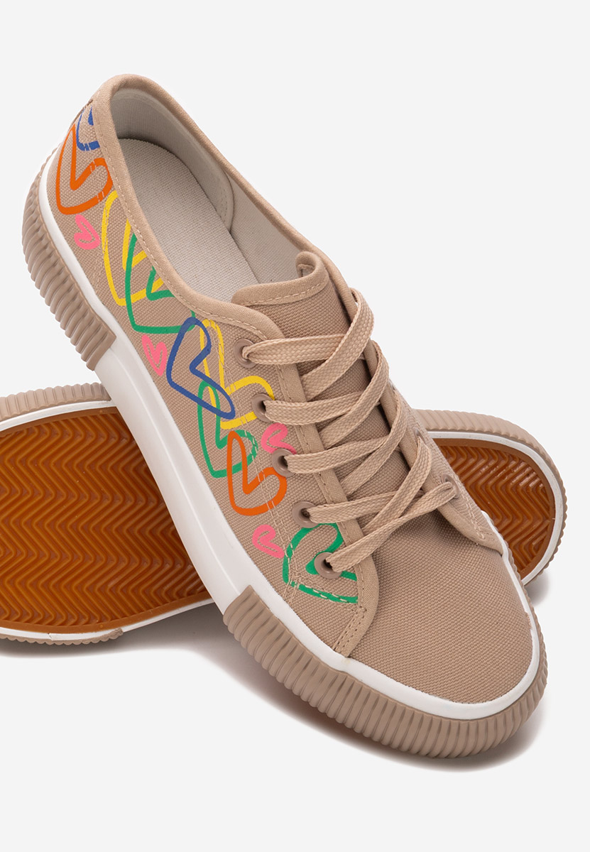 Γυναικεία sneakers Milanna V3 μπεζ
