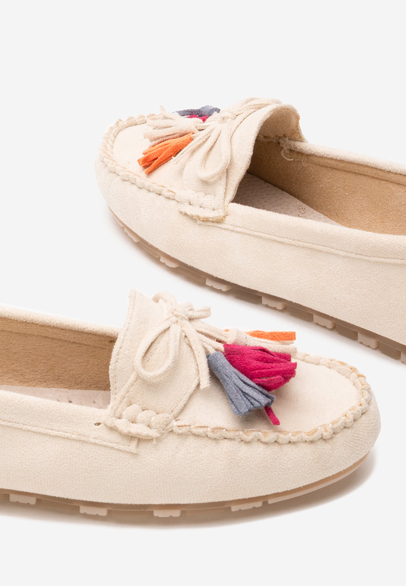 Μοκασίνια γυναικεια Prestia V2 μπεζ