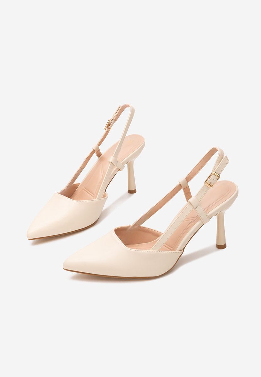 Γόβες slingback Ivva μπεζ Γόβες slingback Ivva μπεζ