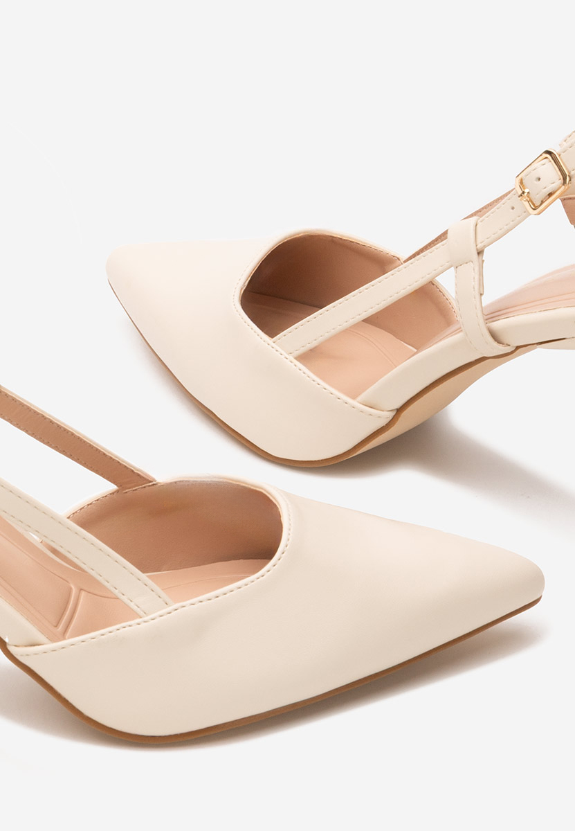 Γόβες slingback Ivva μπεζ Γόβες slingback Ivva μπεζ