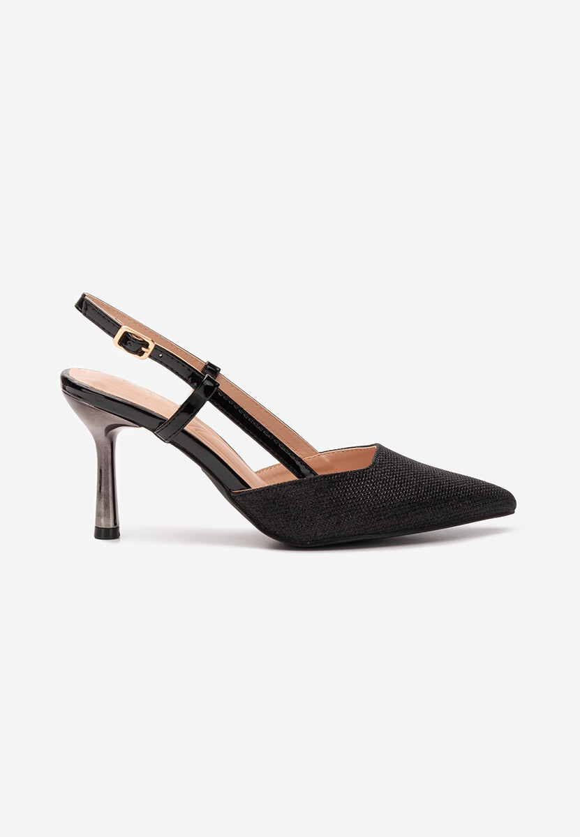 Γόβες slingback Frezia μαύρα
