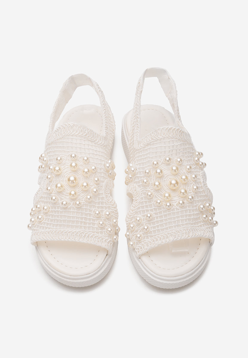 Γυναικεία σανδάλια Marisea λευκά