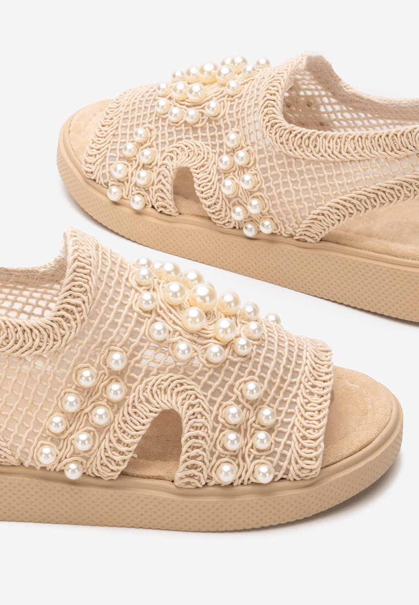 Γυναικεία σανδάλια Marisea μπεζ