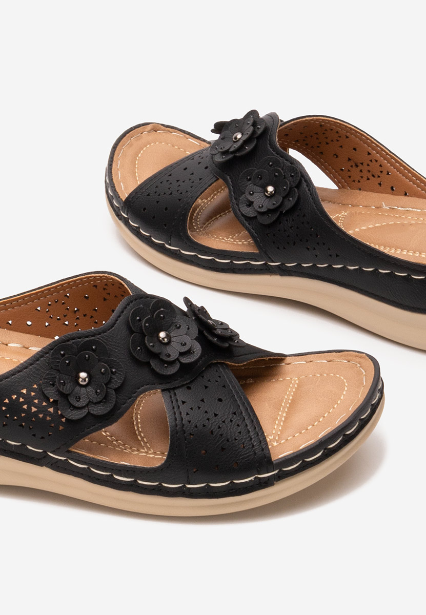 Ανατομικεσ παντοφλεσ Clarysa μαύρα