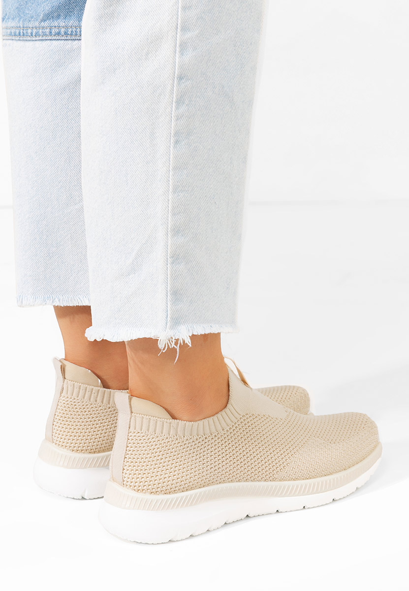 Γυναικεία Πάνινα Slip-On Achara V2 μπεζ