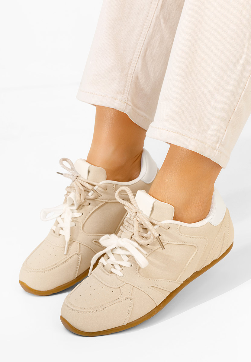 Sneakers γυναικεια Victorya μπεζ
