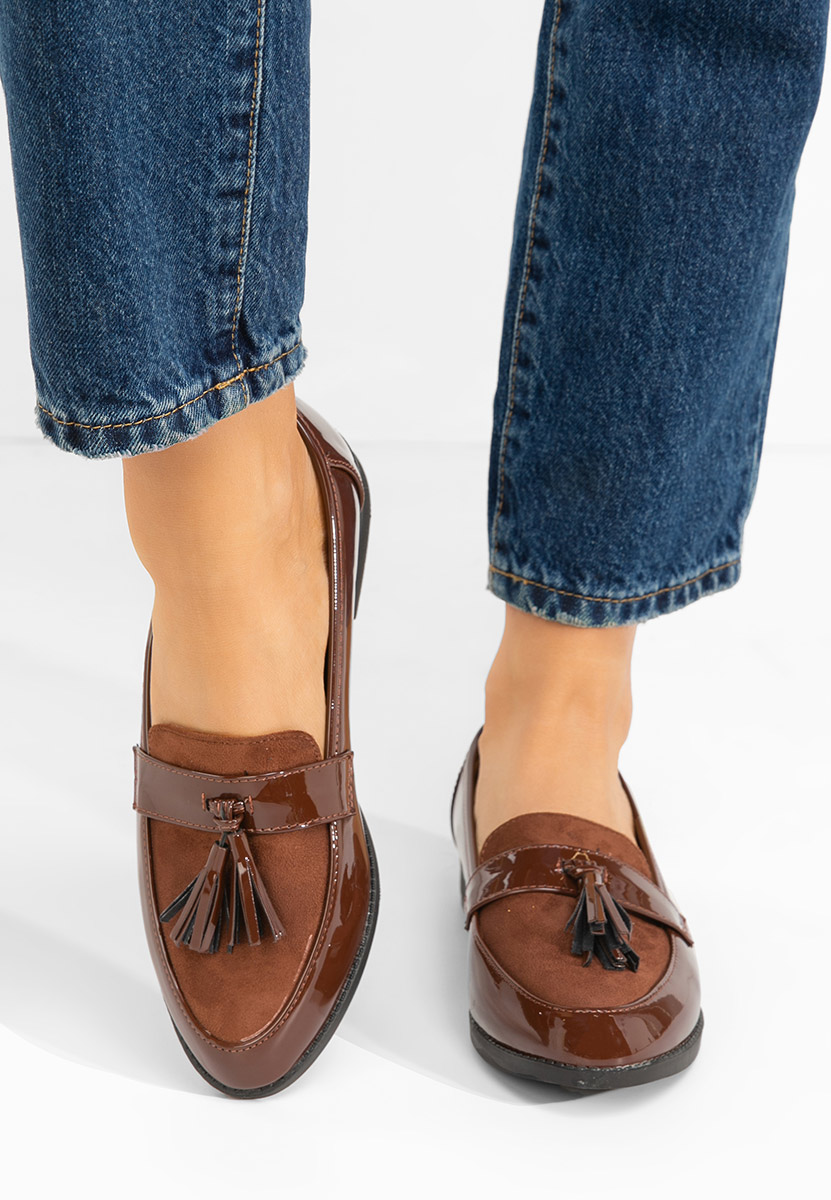 Loafers γυναικεια Kayia καφε