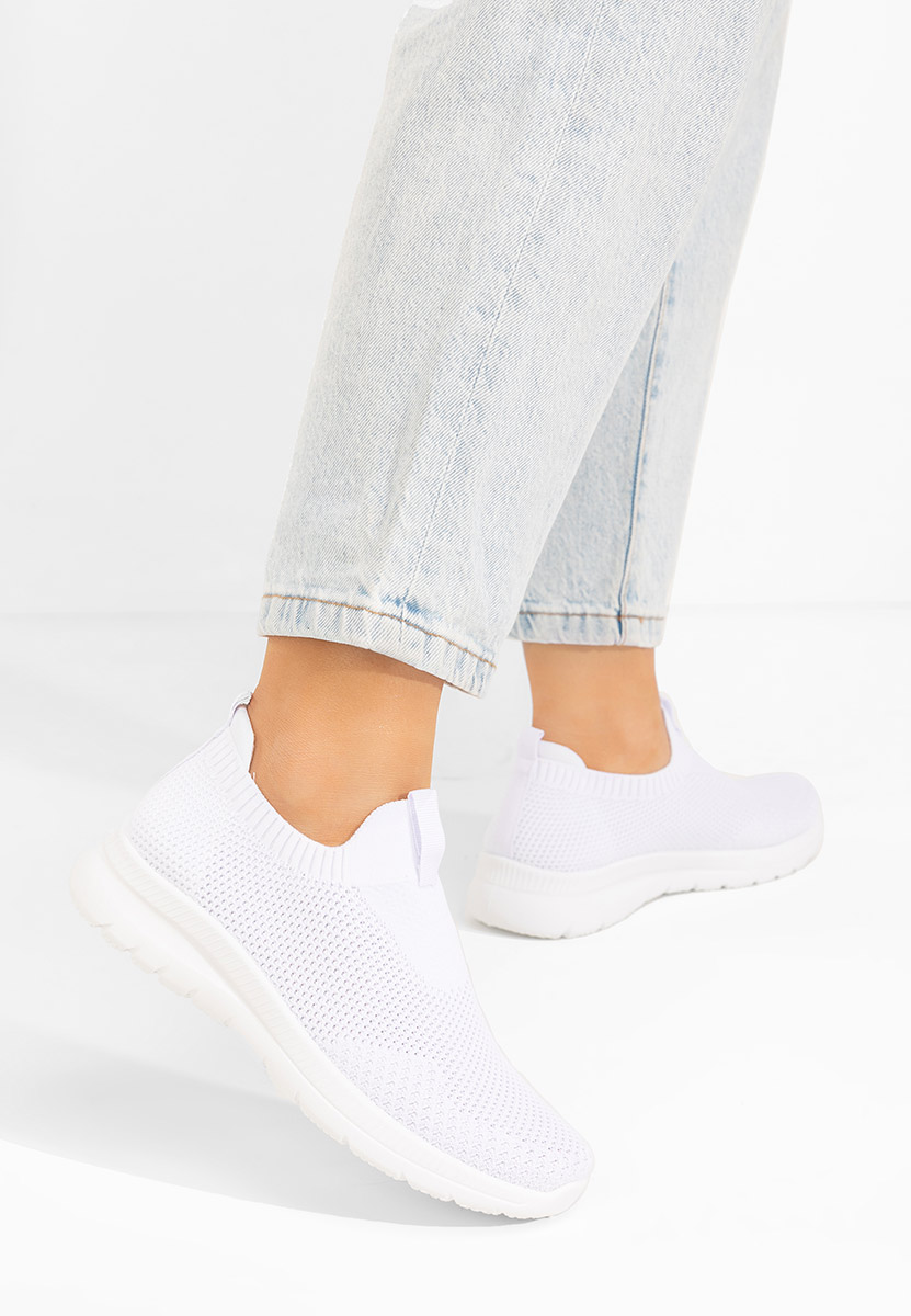 Γυναικεία Πάνινα Slip-On Achara V2 λευκά