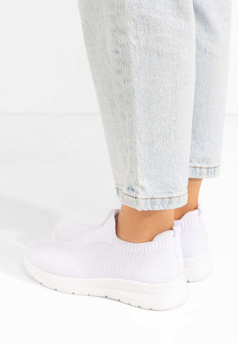 Γυναικεία Πάνινα Slip-On Achara V2 λευκά