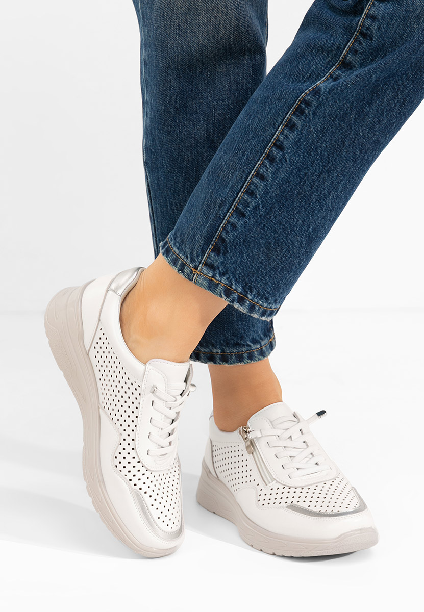 Sneakers γυναικεια Vernisa λευκά
