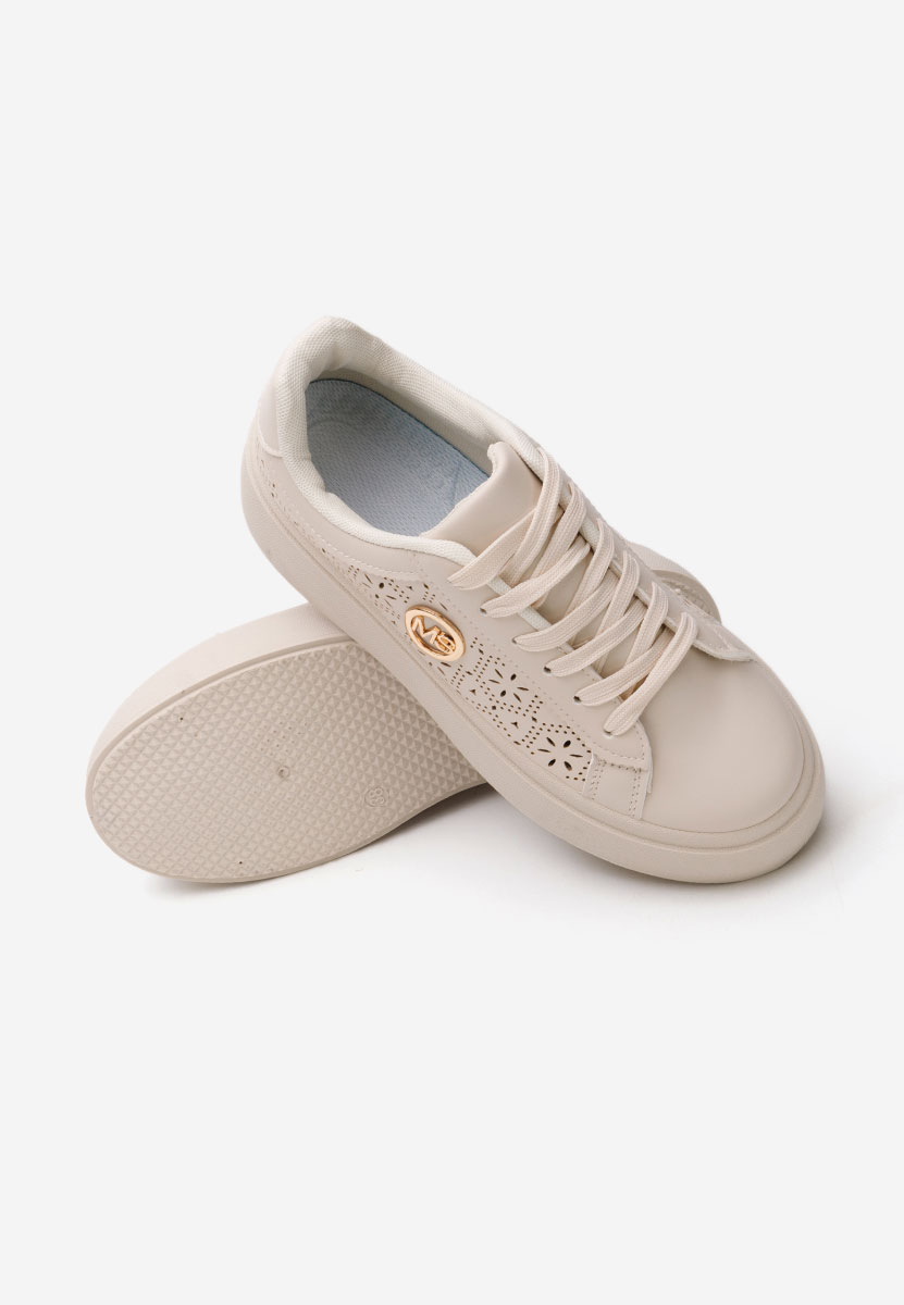 Sneakers με πλατφόρμα Nidya V2 μπεζ