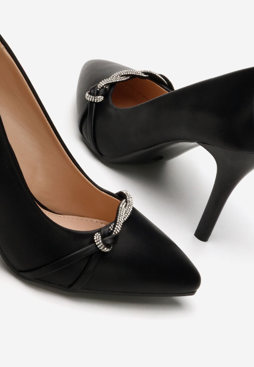 Γόβες στιλέτο Korinna μαύρα