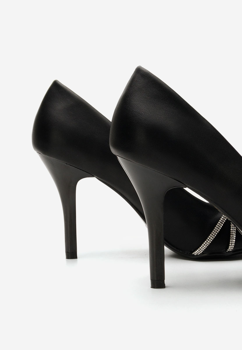 Γόβες στιλέτο Korinna μαύρα