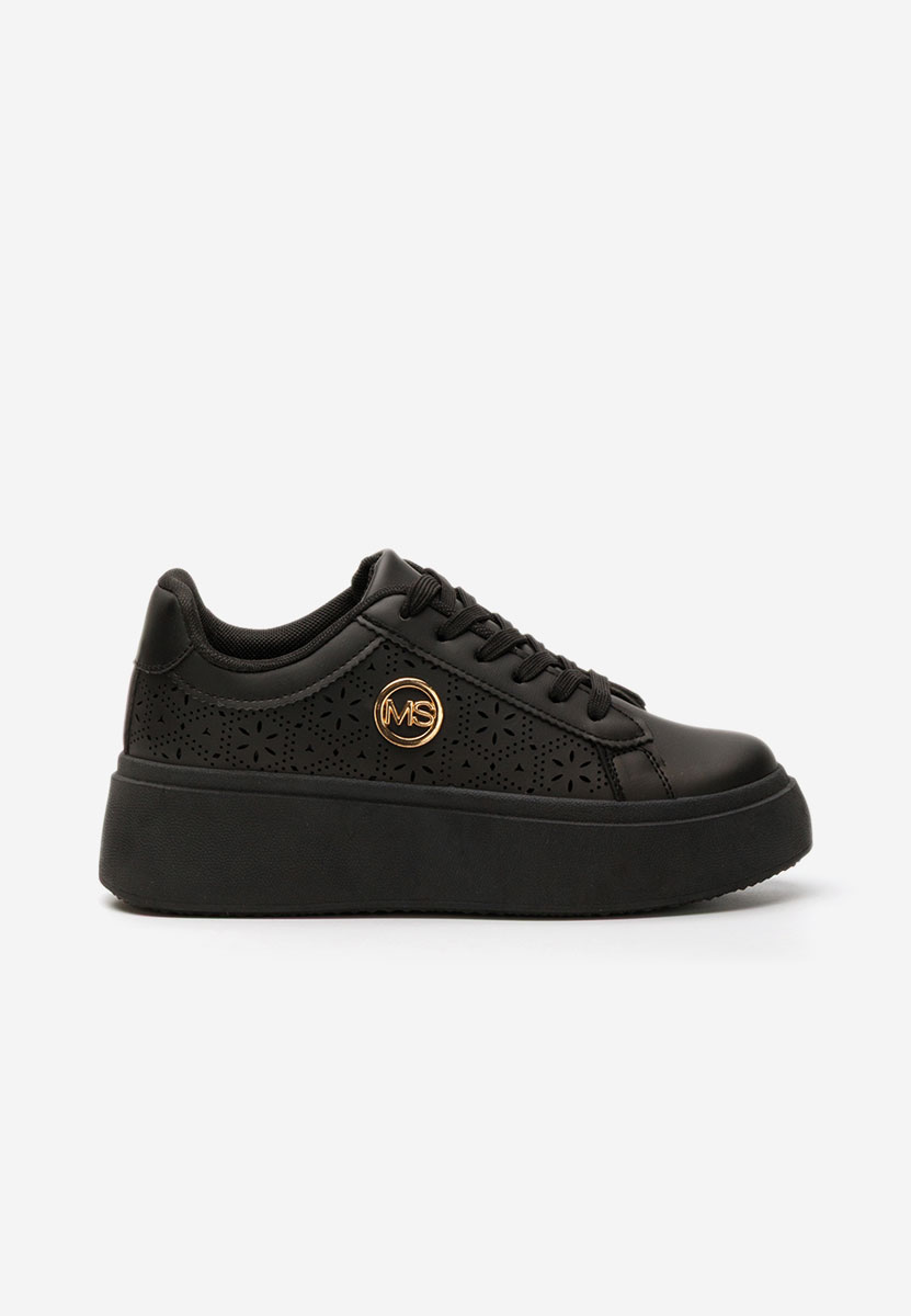 Sneakers με πλατφόρμα Nidya μαύρα