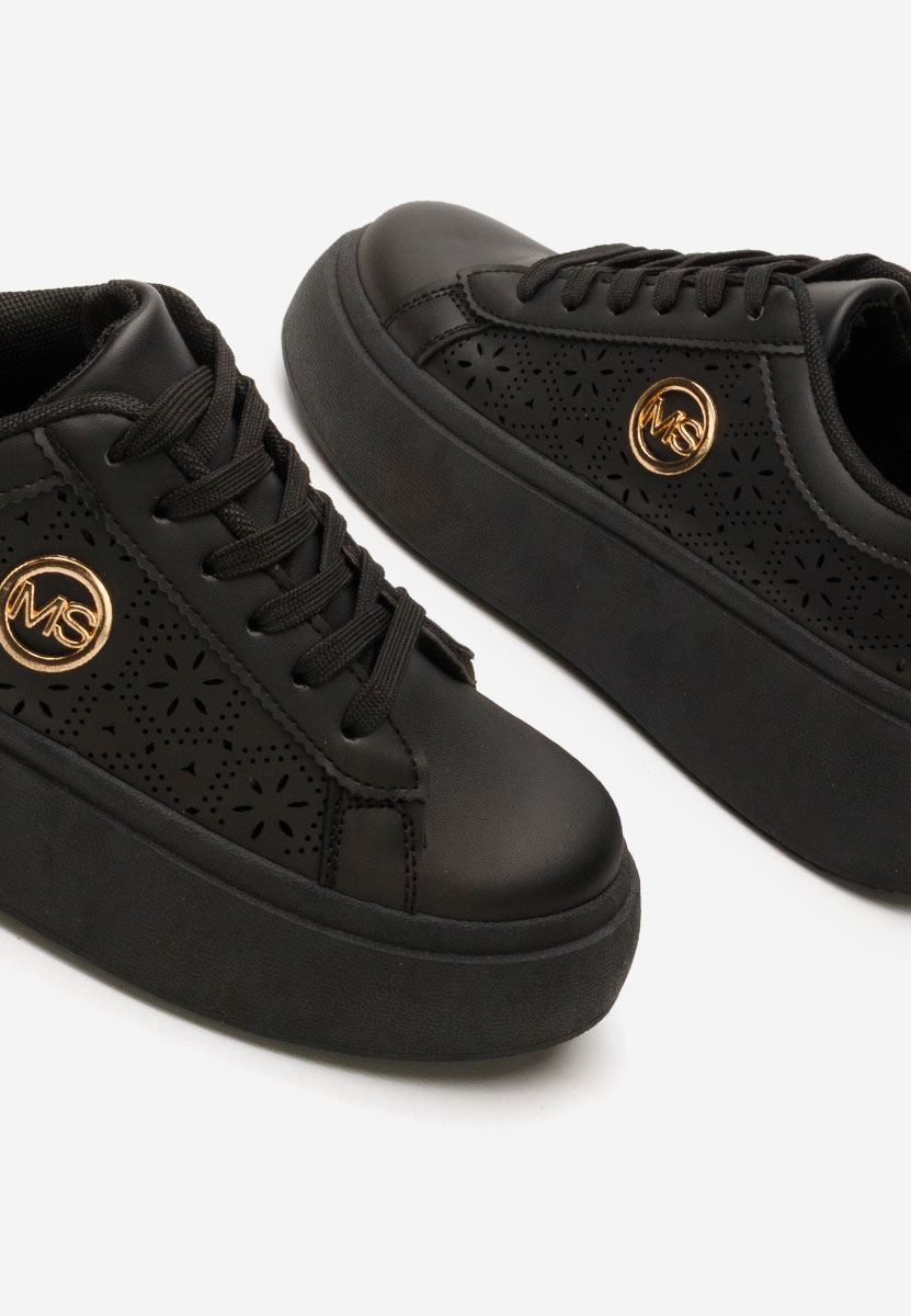 Sneakers με πλατφόρμα Nidya μαύρα