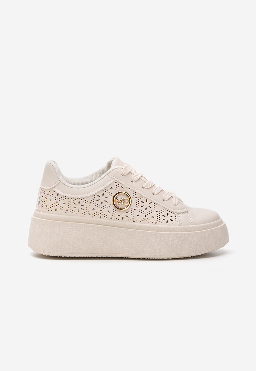 Sneakers με πλατφόρμα Nidya V2 μπεζ