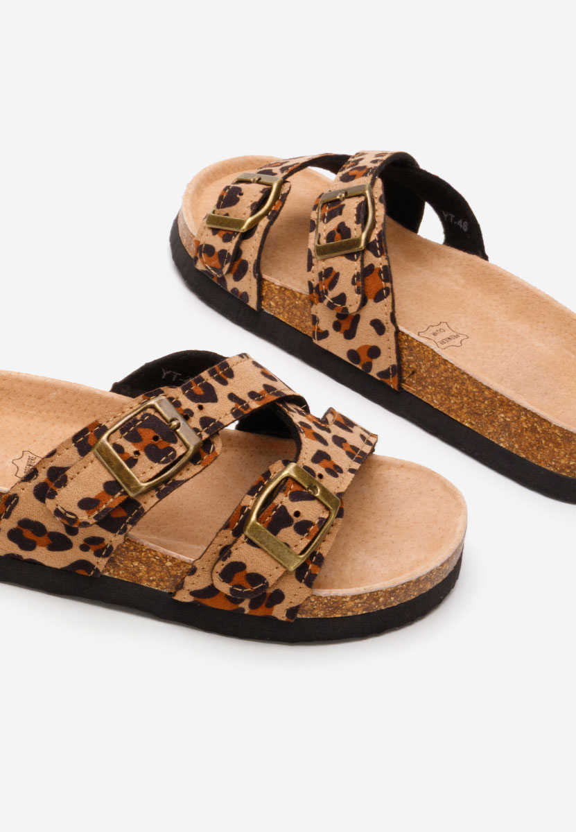 Παντόφλες γυναικειεσ Viriana λεοπαρ