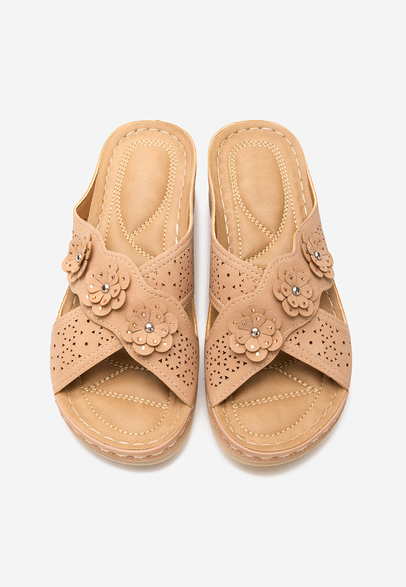 Ανατομικεσ παντοφλεσ Clarysa χακι