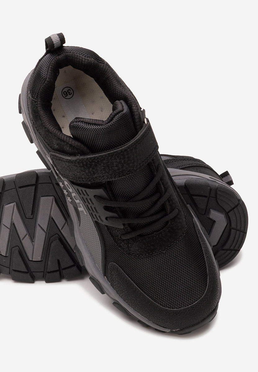 Αγοριών sneakers Waffle μαύρα
