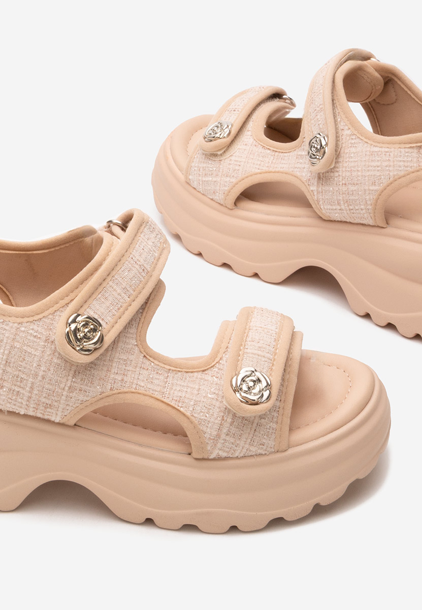 Πέδιλα πλατφορμεσ Waneta χακι