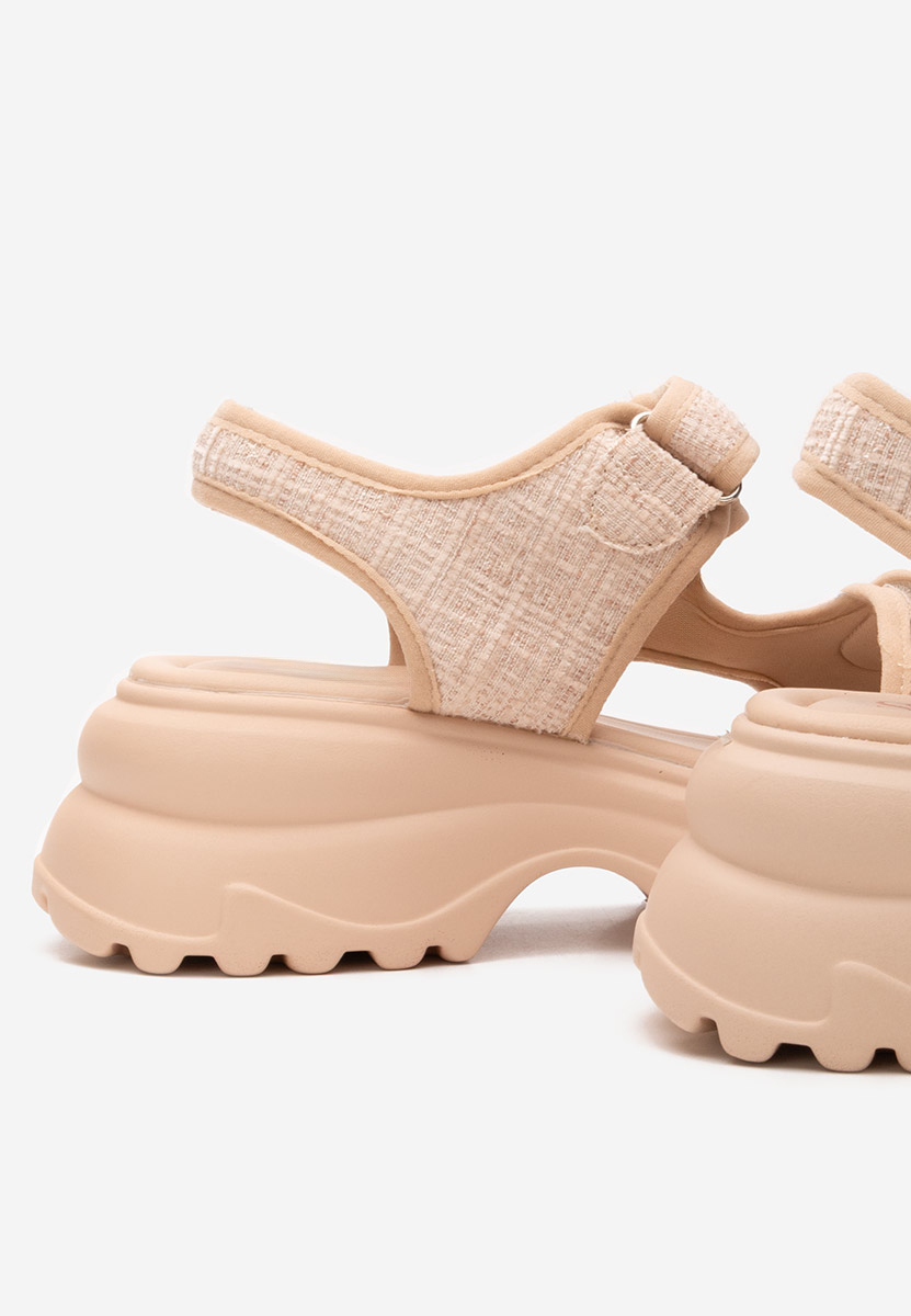 Πέδιλα πλατφορμεσ Waneta χακι