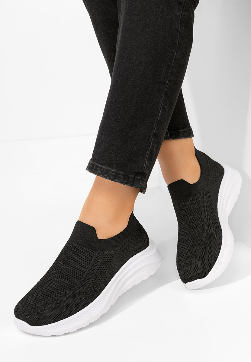 Γυναικεία Πάνινα Slip-On Hulda μαύρα