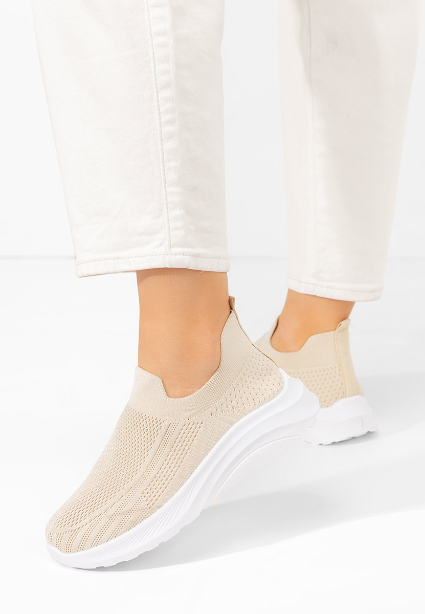 Γυναικεία Πάνινα Slip-On Hulda μπεζ