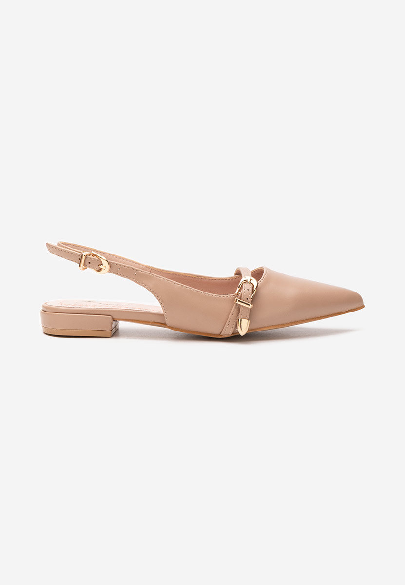 Γόβες slingback Elyssa χακι