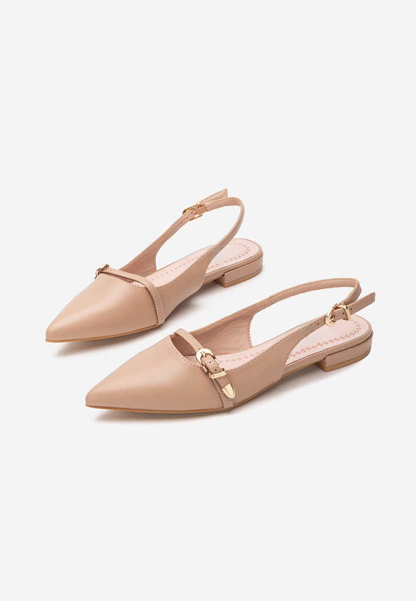 Γόβες slingback Elyssa χακι