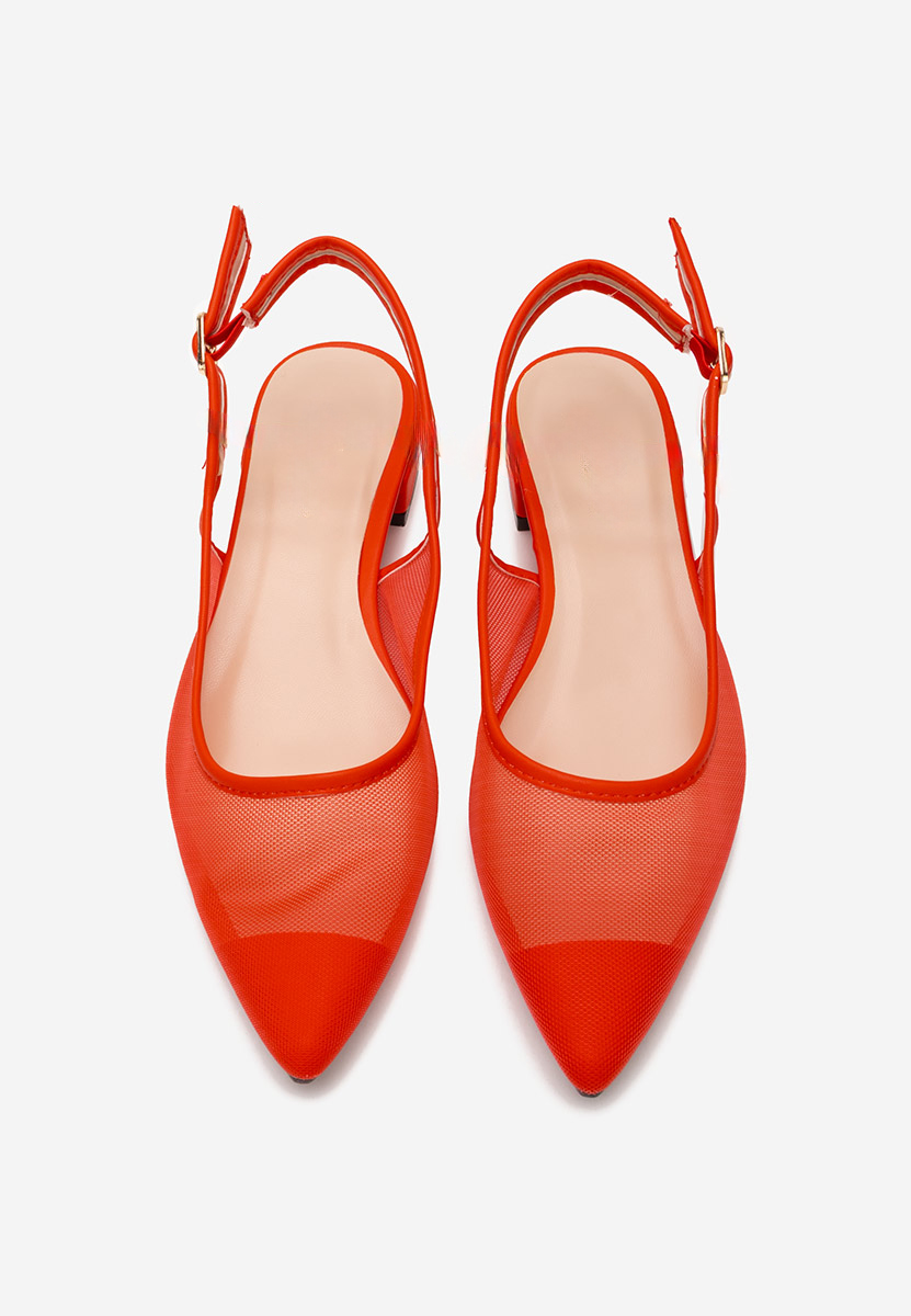 Γόβες slingback Margaryte κοκκινο