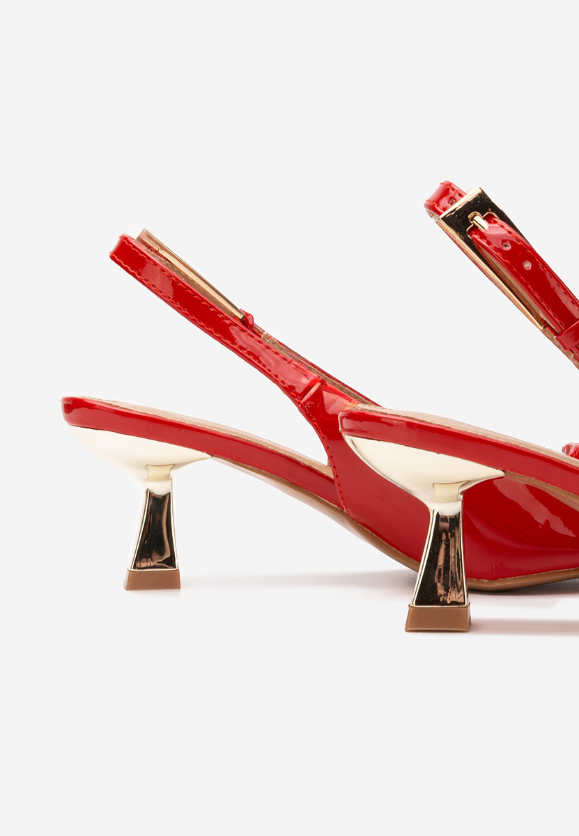 Γόβες slingback Ayako κοκκινο