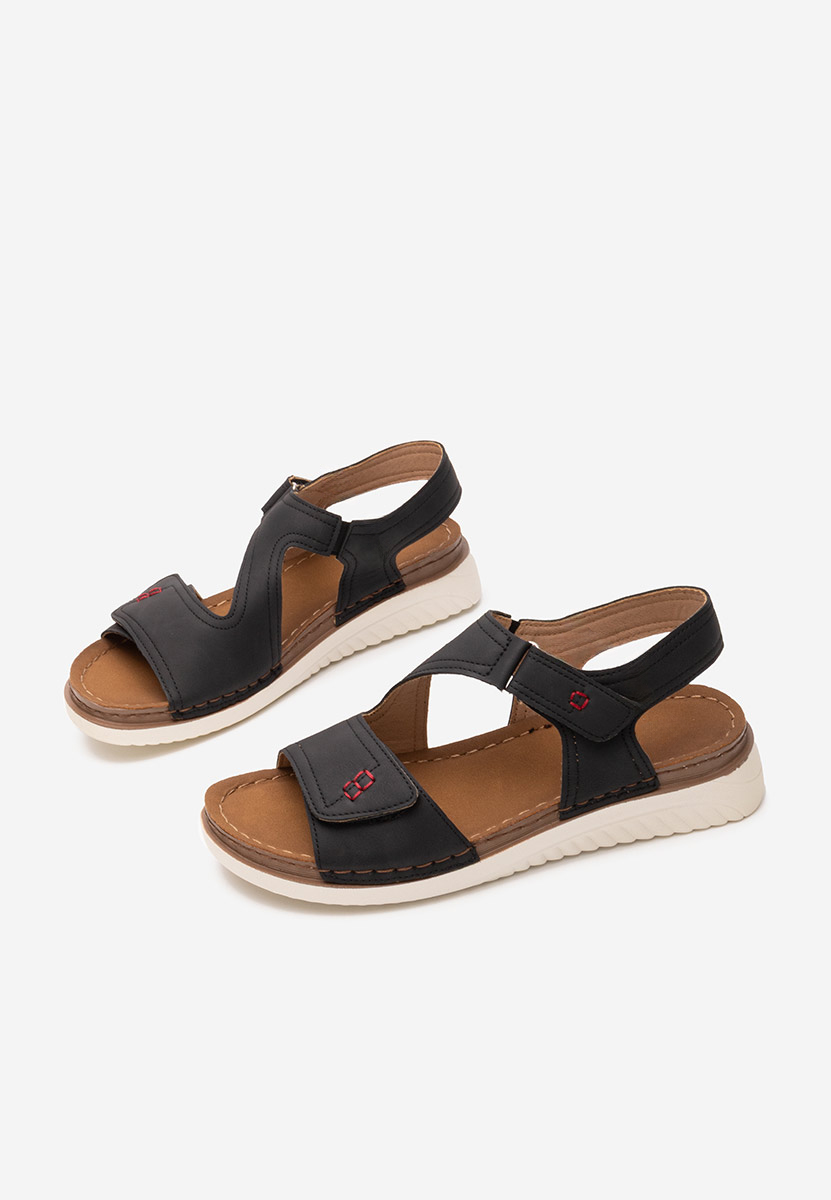 Πέδιλα χαμηλά Metina V2 Μαύρα